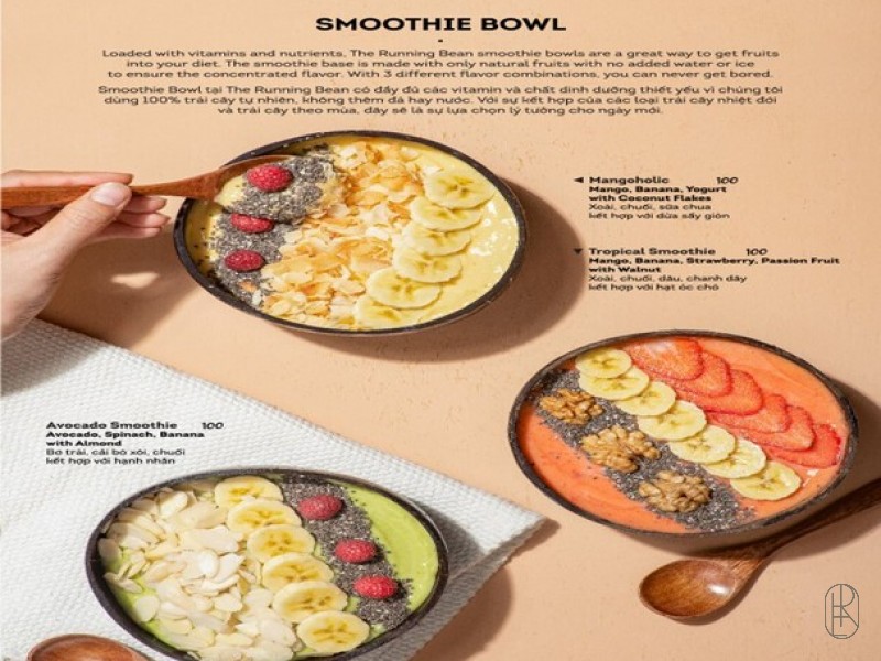 Smoothie bowl (Avocado / Mango / Tropical)